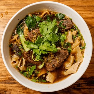 Taiwanese Beef Noodle Soup