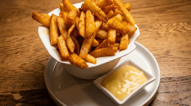 Dry Pepper French Fries.