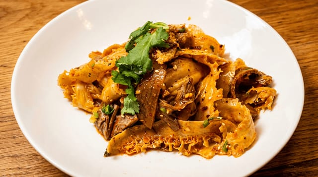 Beef & Tripe in Chili Oil.
