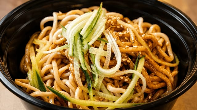 Cold Sesame Noodles.