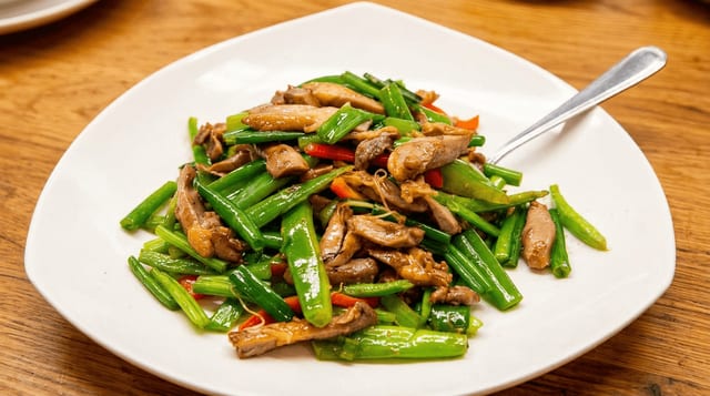 Ginger Shredded Duck.