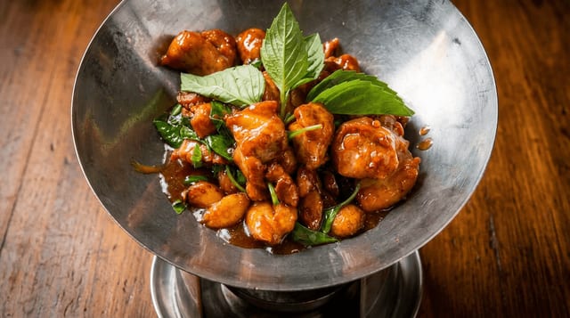 Three Cup Chicken.